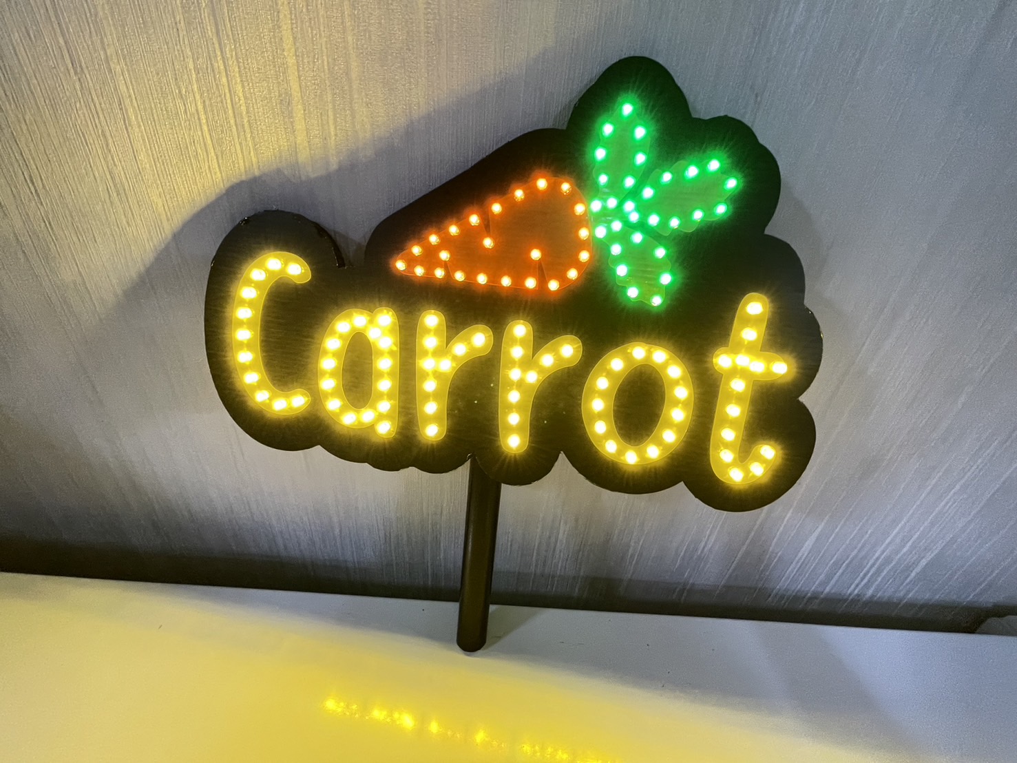 ตัวอย่างป้ายไฟ LED